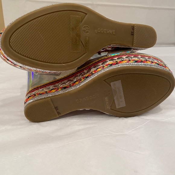 Studded Wedges by Holog NEW~ 🔥Free Shipping 👍 - Picture 4 of 8